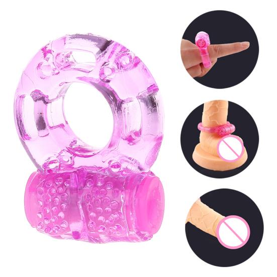 Hombre silicona vibración pene condón manga anillo retraso eyaculación juguete adulto del sexo