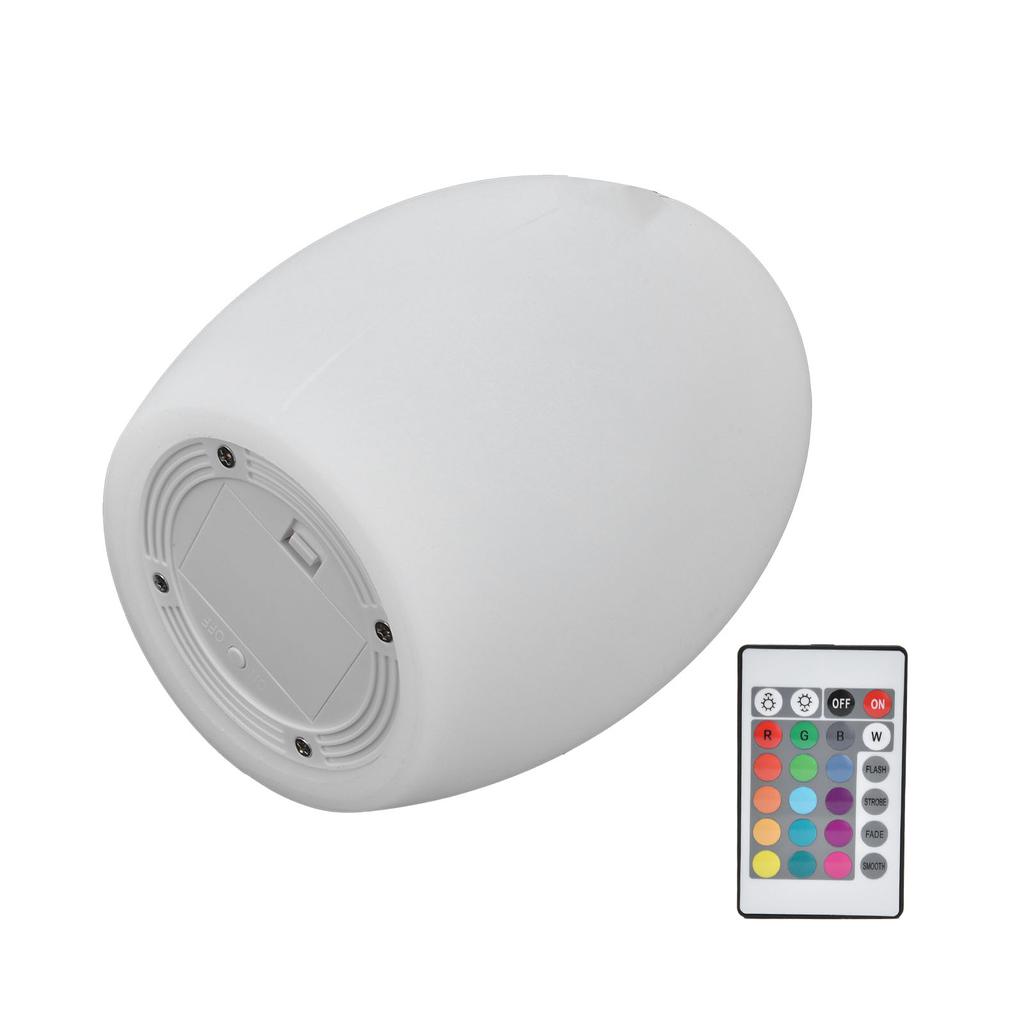 Eiförmiges LED-Umgebungslicht mit 16 Farben RGB-Lampe für Innen KTV Bar Restaurant