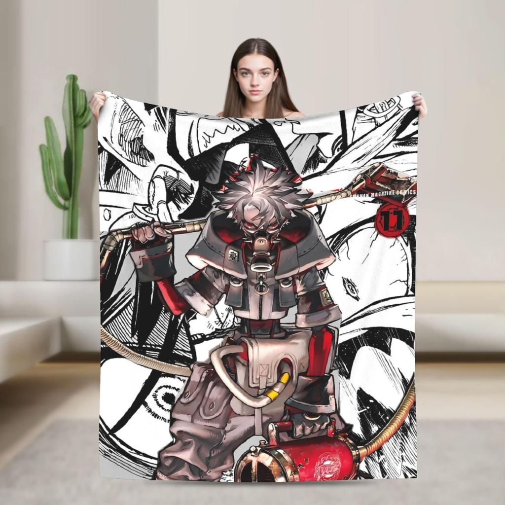 Gachiakuta Manga Rudo Decke Qualität Warm Weich Überwurfdecke Winter Flugzeugreise Wohnzimmer Lustige Tagesdecke