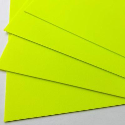Fluorescerend Groen Kydex Thermoplastisch Bord voor Mes Schede Pistoolkoffer Maakmateriaal - Hete Plastic Plaat Kydex Holster Materiaal
