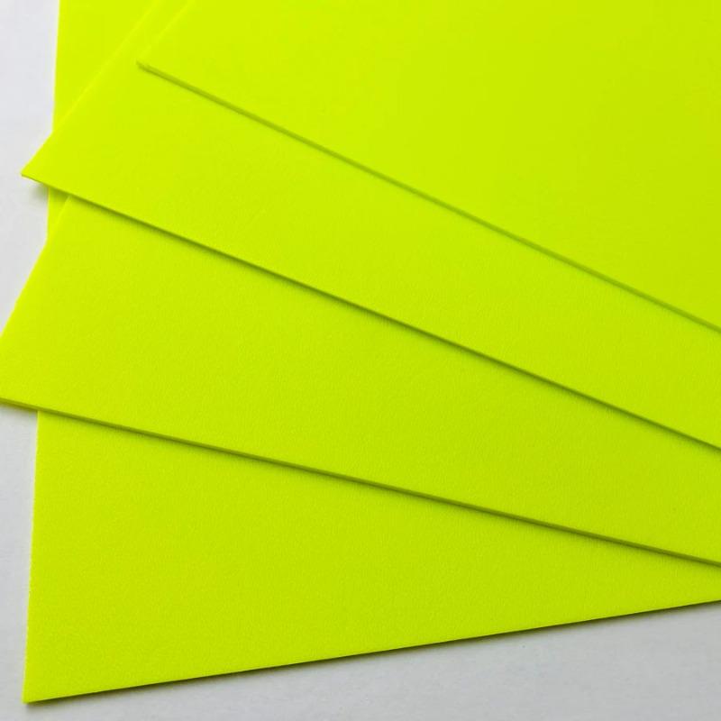 Fluorescerend Groen Kydex Thermoplastisch Bord voor Mes Schede Pistoolkoffer Maakmateriaal - Hete Plastic Plaat Kydex Holster Materiaal