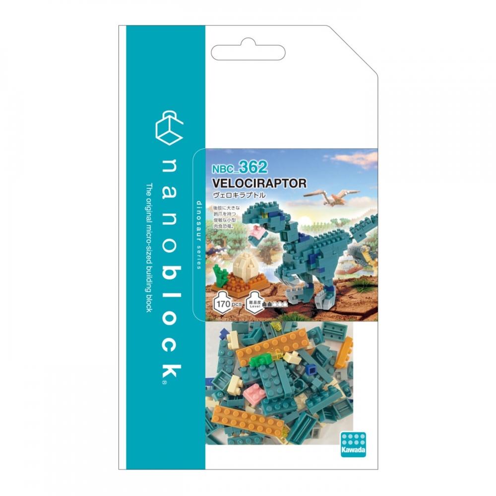 Nanoblock Nbc 362 Velociraptor