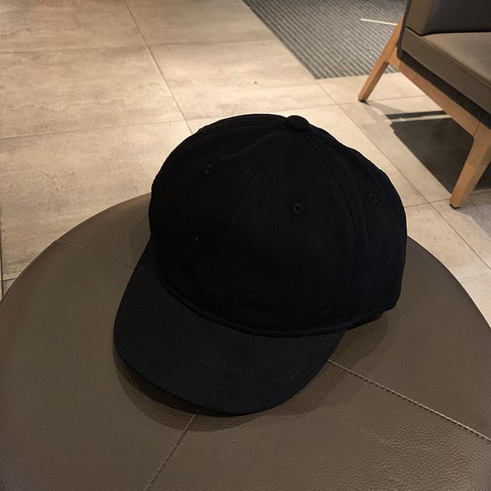 Baseball Cotton Retro Cap Shortbrim Unisex Adjustable Casual Street Hat