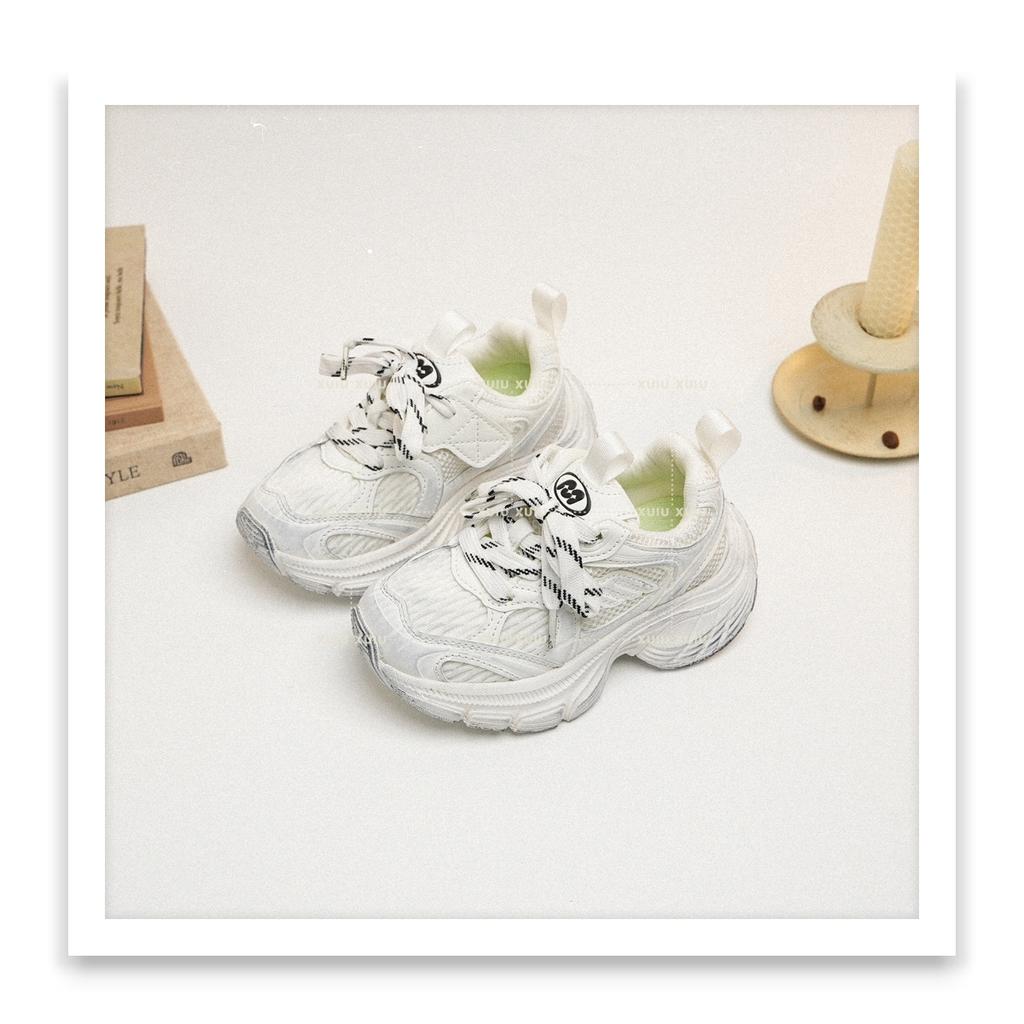 XSHX "Paris 6XL" retro avant-garde children's dad sports shoes spring and summer double net men and women [Wenzhou shoes]