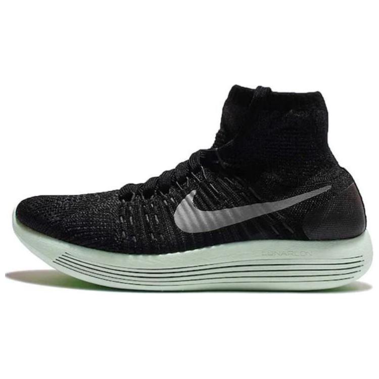 

Женские кроссовки Nike Lunarepic Flyknit LB черные металлик оловянно-антрацитовый 827403-003