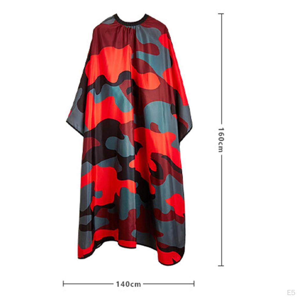 Kolorowa Wodoodporna Peleryna Fryzjerska, Peleryna do Strzyżenia Włosów, Łatwa do Czyszczenia, Wygodna, Premium