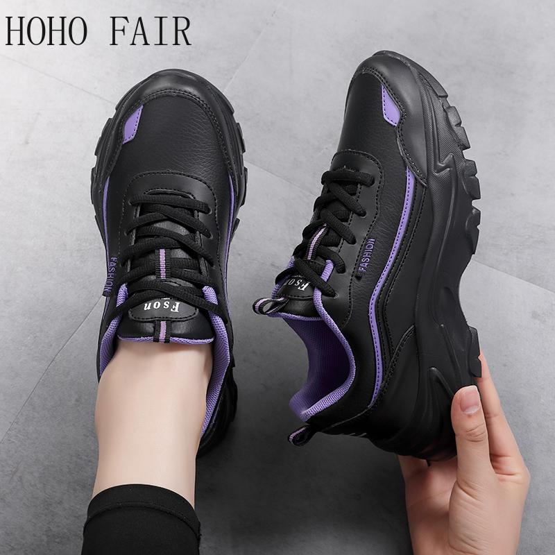 Autumn and Winter Women's Dad Shoes Sports Shoes Fashion Casual Shoes Large Size Thick Sole Height Increase Women's Shoes