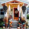 UV Resistant Hanging Plants Plastic Leaf Fake Plants Artificial Vines Plants  Halloween Decoration