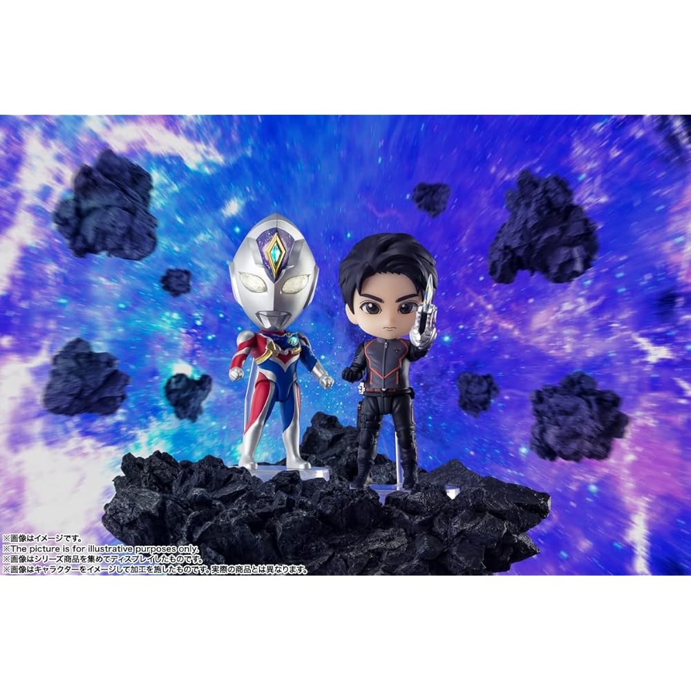 TAMASHII NATIONS Figuarts mini Ultraman Decker Asumi Kanata 90mm Painted Action Figure