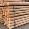 Anti-Corrosion Pine Solid Round Wood Beam - 4m Length