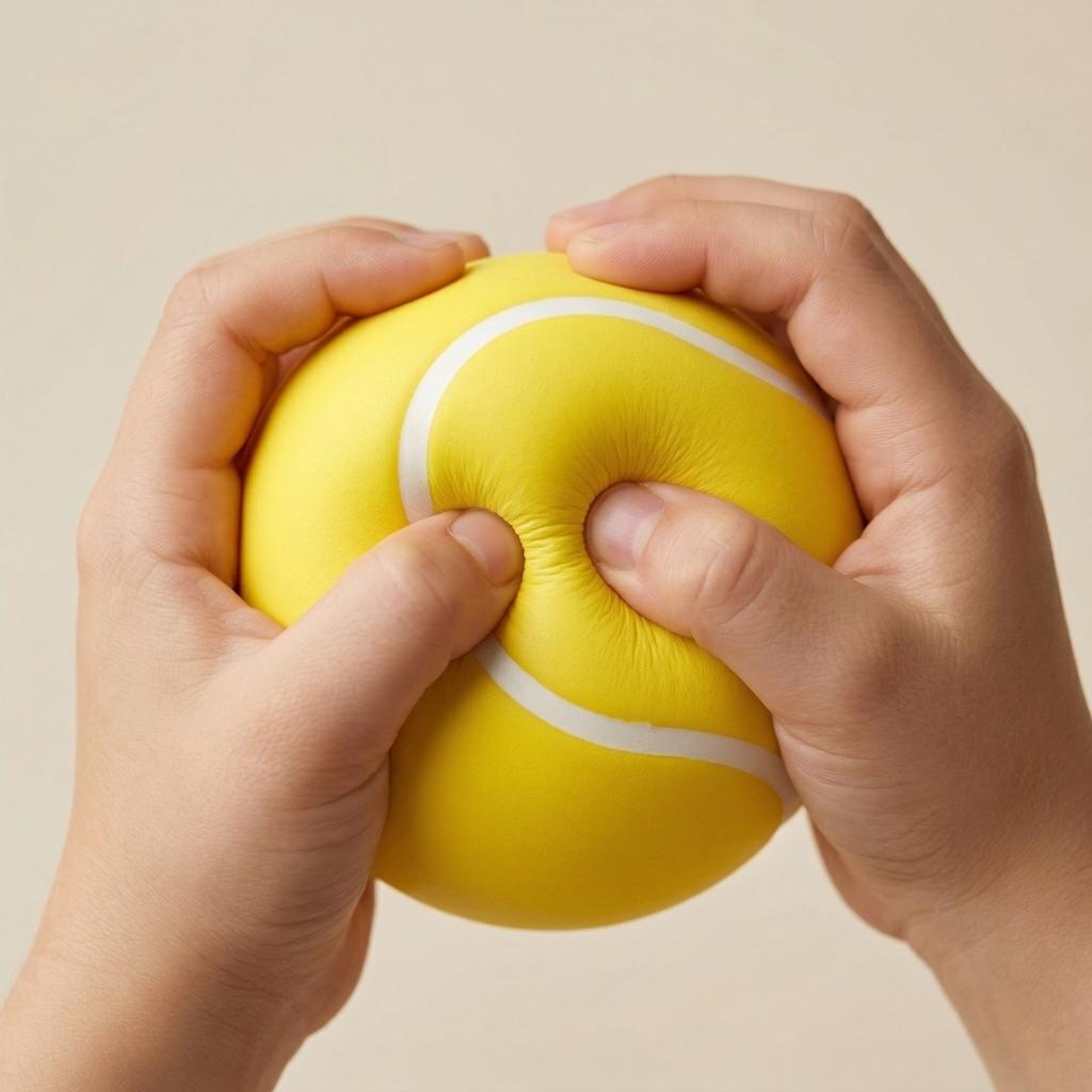 Children's Exercise Toy Stress Ball Foam Sponge Bouncy Ball Stress Relief Toy