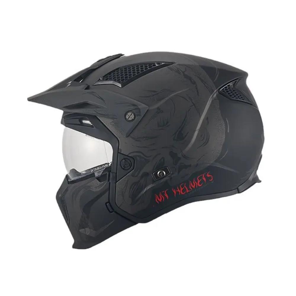 Motorcycle Modular Mt Helmet Spain Streetfighter Single Visor Quick-Release