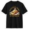 Afroman Gerechtigkeit für Zitronenkuchen T-Shirt Freizeit-T-Shirts Kurzarm Y2K Basic-T-Shirt Sommer Baumwolle Oversize Top T-Shirts