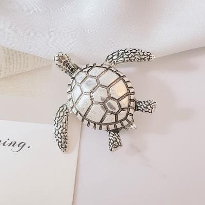 Creative Turtle Brooch Cute Animal Corsage For Unisex Coat Accessories Party Jewelry Gifts