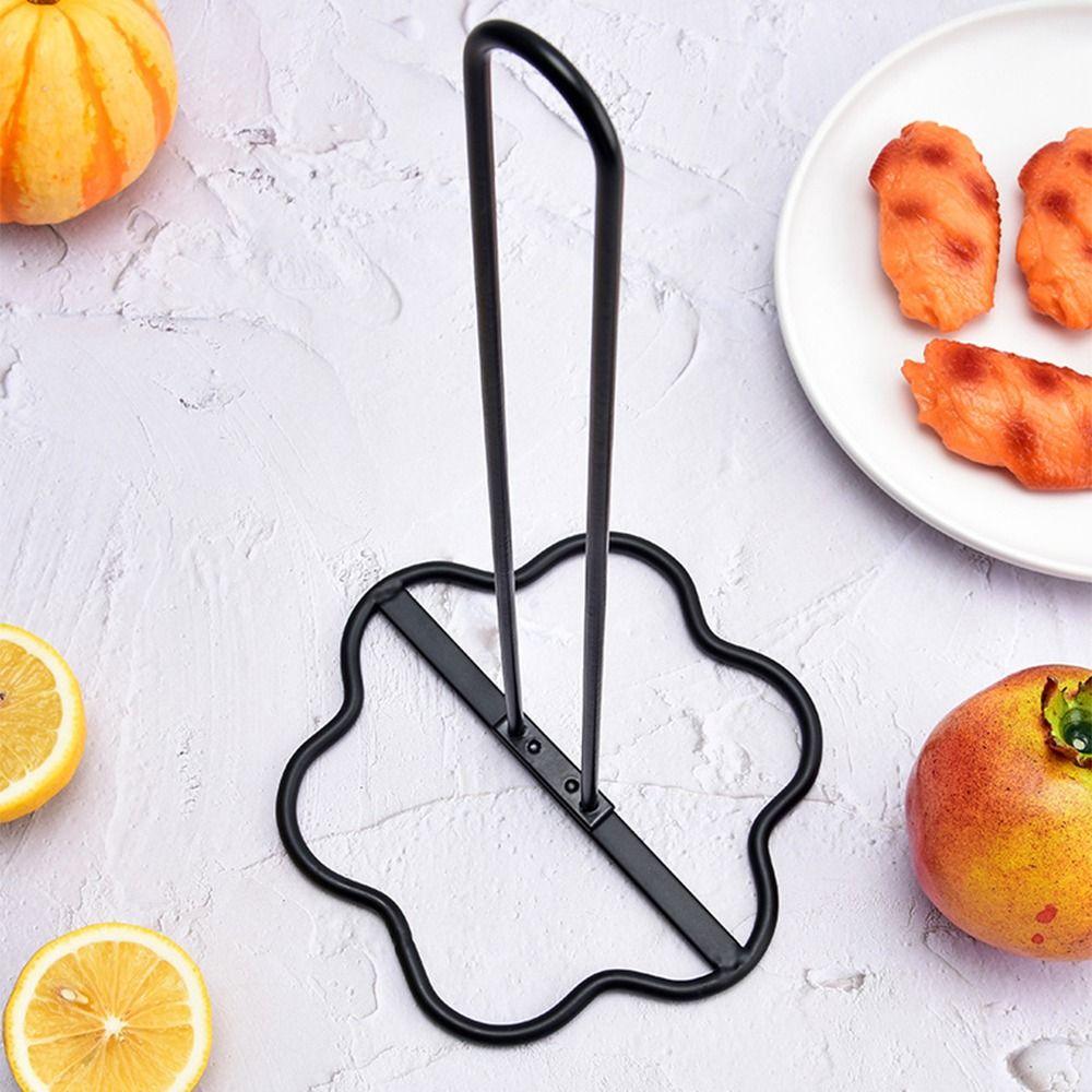 Vertical Roll Paper Towel Holder Iron Paper Towel Stand Vertical Napkins Rack  Table Decor
