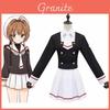 Wygodny Kostium Cosplayowy Cardcaptor Sakura Kinomoto z Perfekcyjnymi Szwami i Dopasowaniem