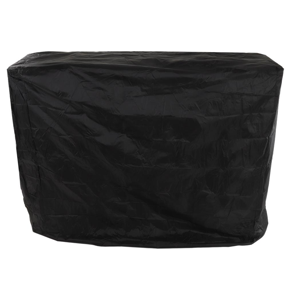 Ping Pong Table Dust Cover 190 Silver Coating Waterproof Table Tennis Cover for Outdoor Courtyard Drawstring Style