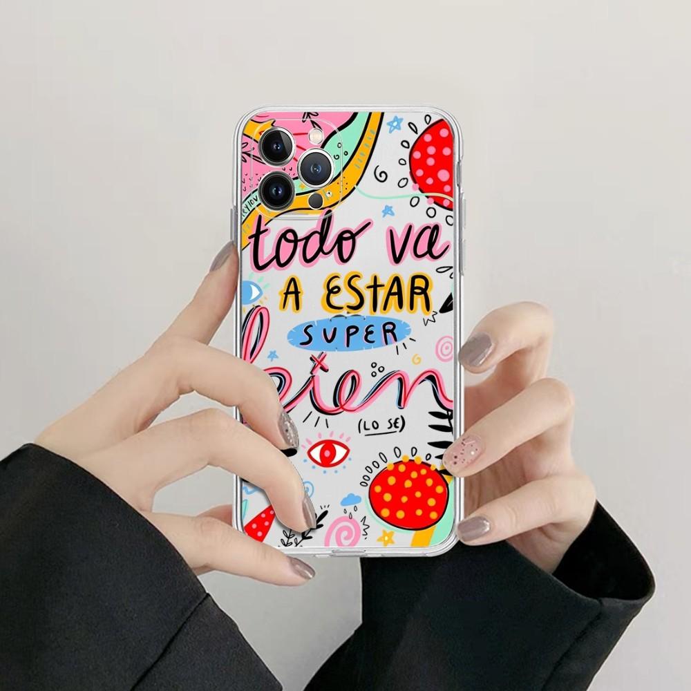 Fashion Lovely Phone For Iphone 7 14 13 Mini 6s 6 Pro Plus 11 Max 12 8 X XS XR Silicon Soft Straight Silikon TPU-deksel