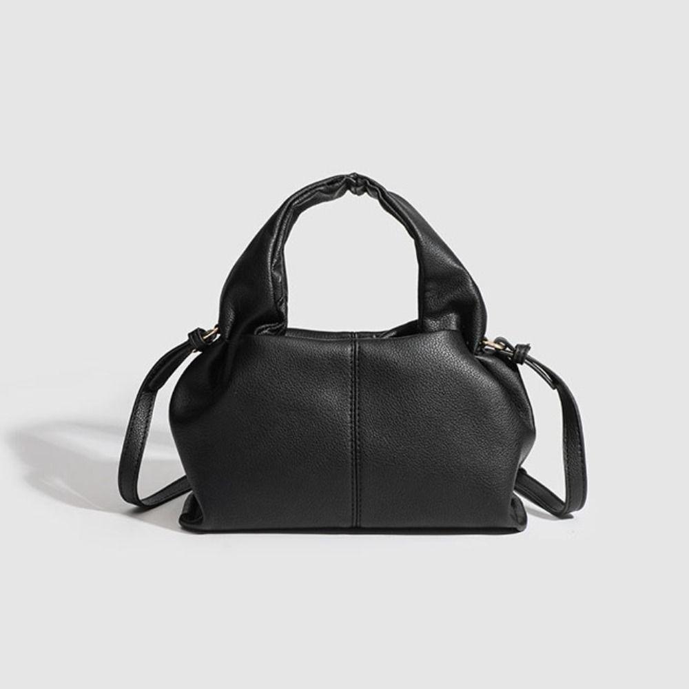 PU Leather Dumpling Shoulder Bag Light Luxury New Design Handbag Fashion Cloud Tote Bag  Gifts
