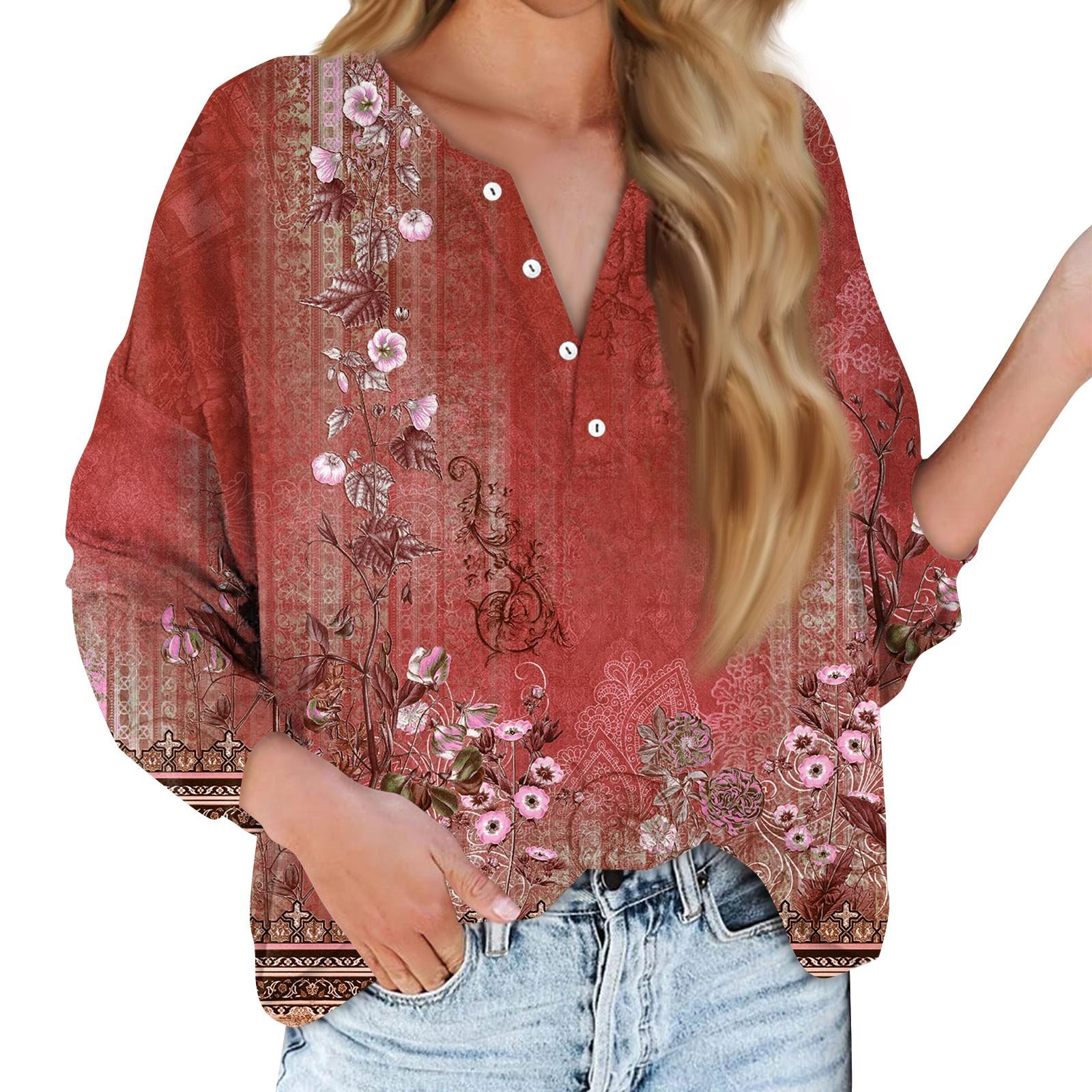 

Женская новая модная футболка с длинными рукавами и длинными рукавами с воротником на пуговицах, тонкий топ, повседневные топы M винный