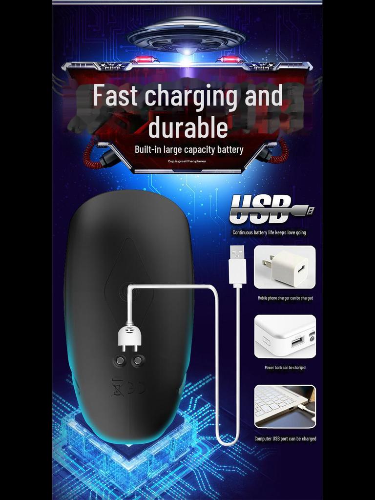 Bobby APP Men's Electric Vibrating Trainer & Masturbator.