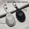 Genuine Leather Car Key Case Cover Fob For Gac Aion S Plus V Y Lx Ia5 Ge3 Ga3S  Rex New Energy Trumpchi Keychain Durable