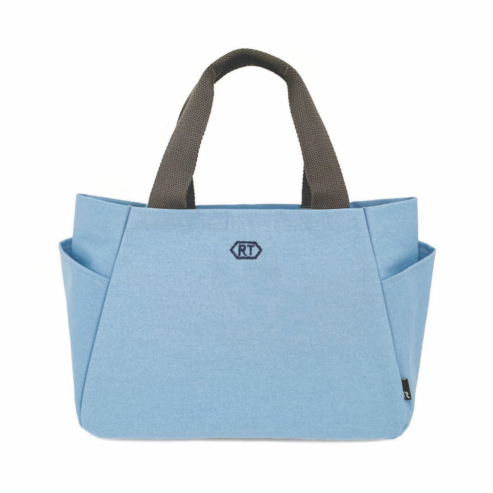 

Rootote Women s Small Tote Bag with Movable Compartment, Laminated Back, SN. Deli. Paruti. Canvas-A 3671 (03 Sax)