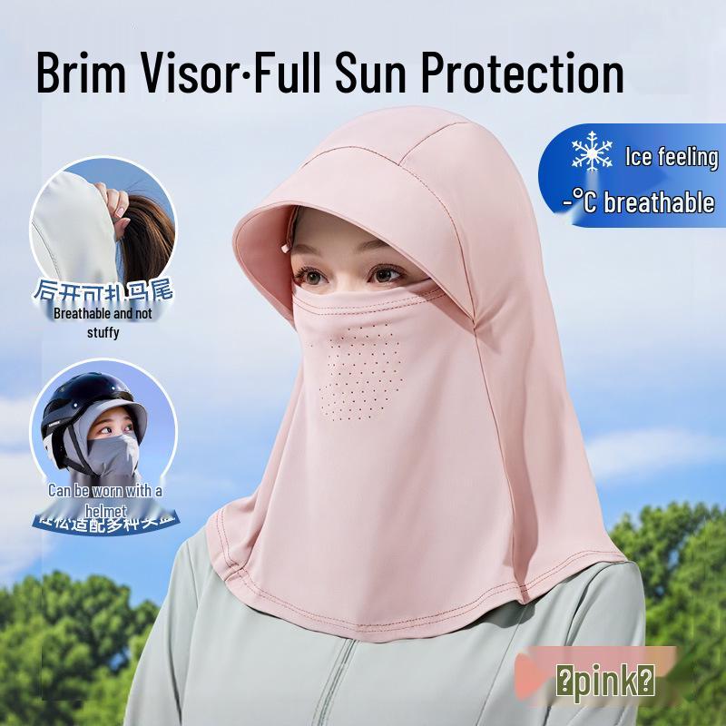 

Zhuo Chen Women s UV Protection Facekini with Neck Cover