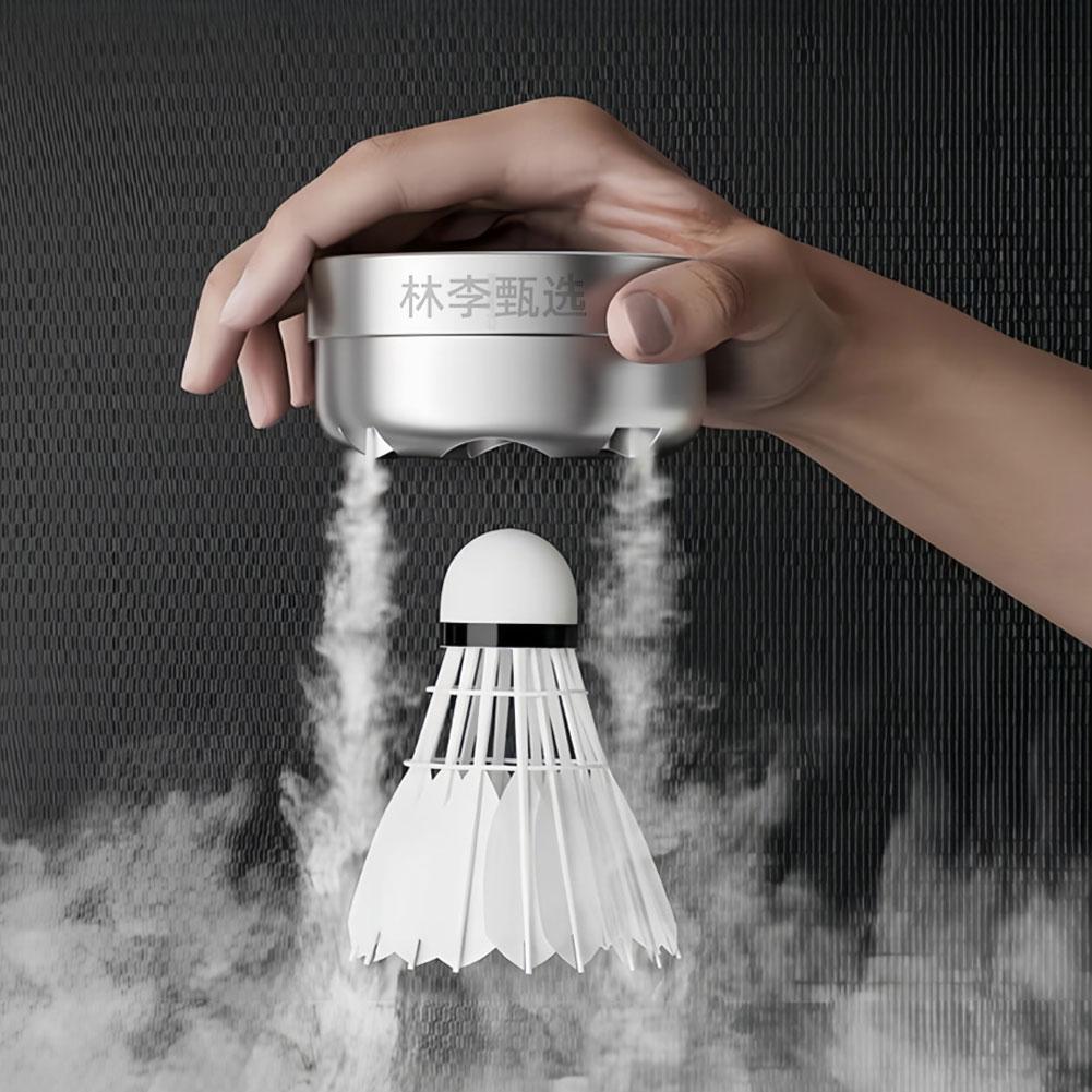 Badminton Shuttlecock Steam Case USB-C Humidifier Cap Portable Moisturizing Box Extend Shuttlecock Durability for Players