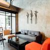 3 Piece Floral Metal Wall Art Minimalist Modern Home Decor
