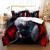3D Printed Anime Tokyo Ghoul Comfortable Duvet Quilt Cover Pillowcase Bedding Set Children Bedroom Decoration Home Textile