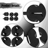 Rubber Violin Practice Mutes Set Portable Lightweight Instrument Accessories Protection