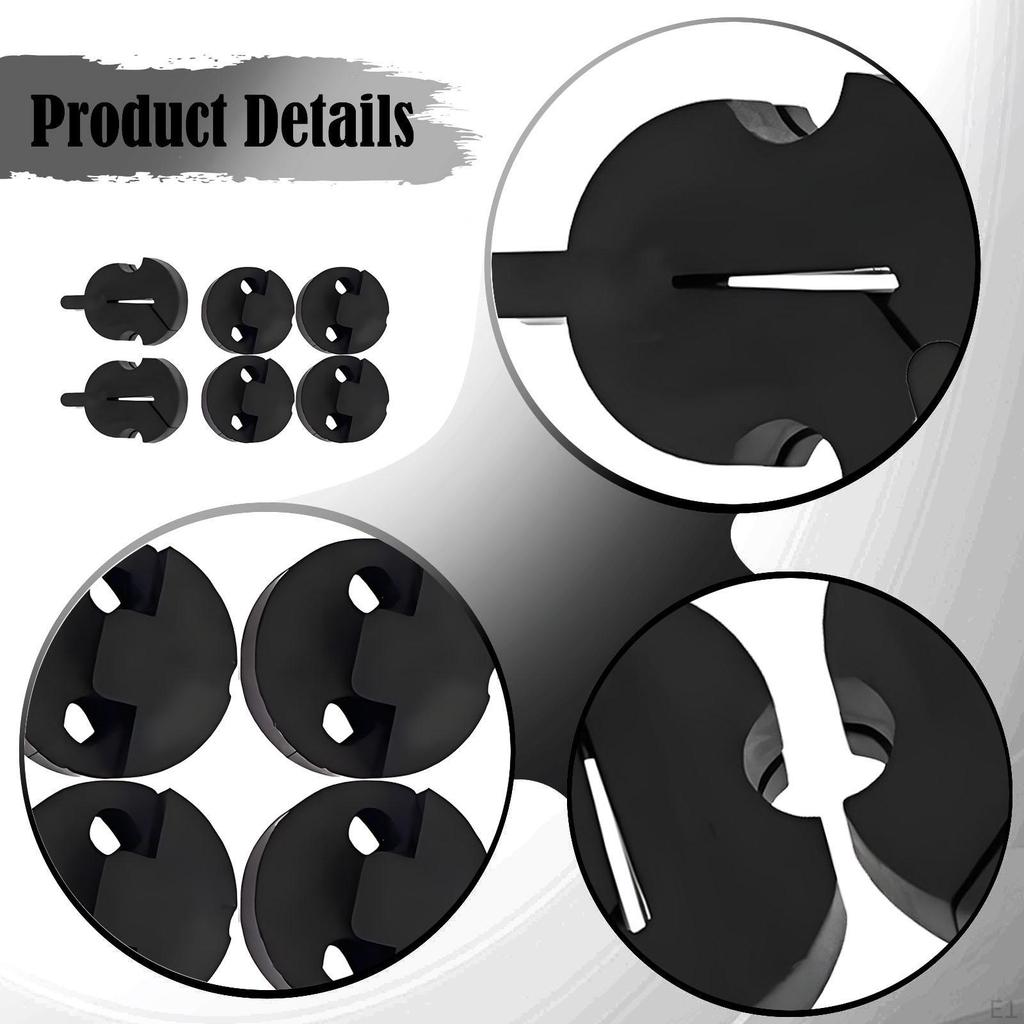 Rubber Violin Practice Mutes Set Portable Lightweight Instrument Accessories Protection