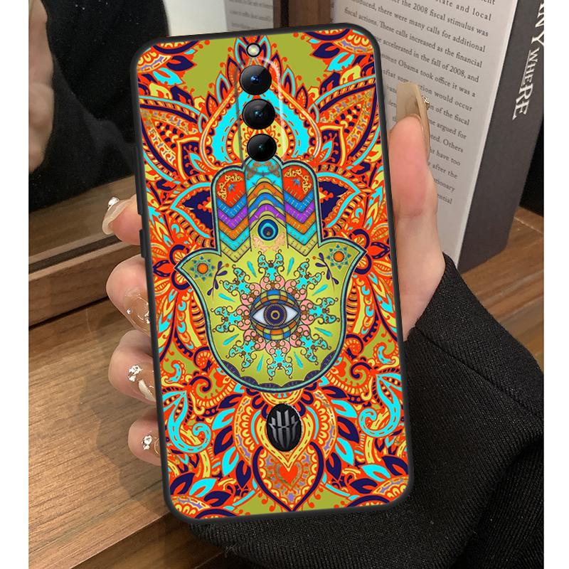 

Hamsa Hand Of Fatima Case For Nubia Red Magic 6S 7S Pro 6 7 8 9 10 Pro 5G 6R RedMagic 8S 9S 8 9 10 Pro Plus Coque Red Magic 6Pro