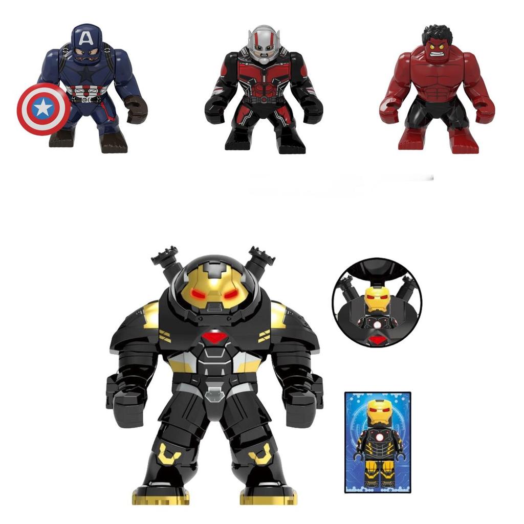 Superhero Action Figure Set Pg Adult Collection Includes Iron Man Hulk Thor Captain America Groot Abs Plastic 8cm Height