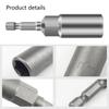 Heavy Duty Hexagonal Shank Socket Kit 5.5-19mm for Enhances Clamping Force Durability Enhances Clamping Force Stability