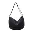 Women's Large-capacity Crossbody Bag Student Light Solid Shoulder Bag