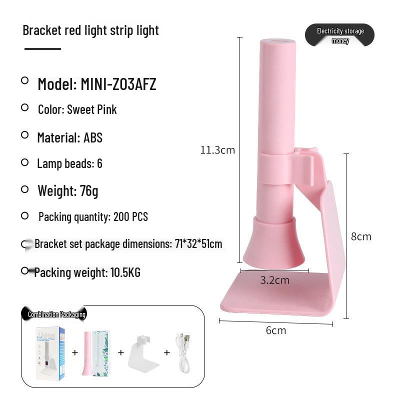 Portable Rechargeable UV Nail Art Quick-Dry Light Holder