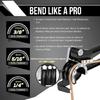 Precisions Angled Pipe Bender 1/4" 5/16" 3/8" 180 Degree For Accurate Conduit Shaping In Electrical And Plumbing Job