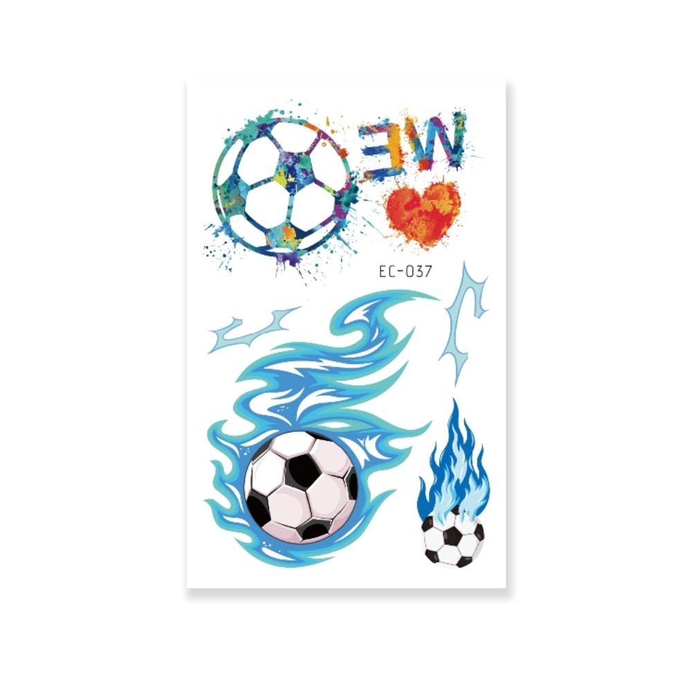 2026 Waterproof Children's World Cup Football Face Tattoo Stickers