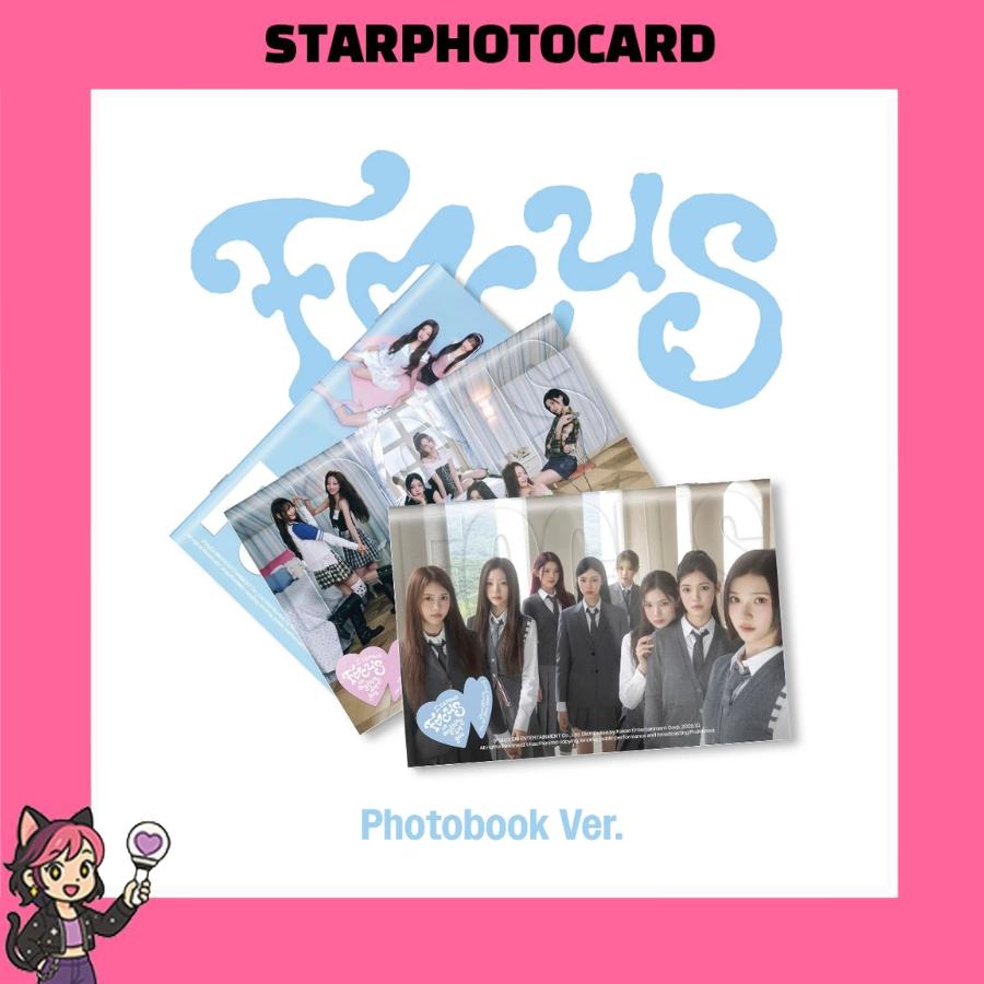 [READY STOCK] HEARTS2HEARTS - [ FOCUS ] 1ST MINI ALBUM (PHOTOBOOK Ver.)