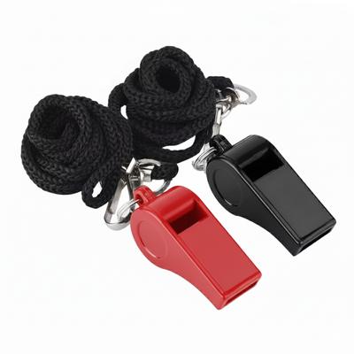 Hochwertige Schwarze Pfeife Schiedsrichter Spiel Halter Pfeife Outdoor Reise Wanderpfeife Geeignet für Basketball Volleyball Spiele