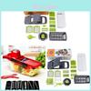 Multifunctional Kitchen Cutter With Stainless Steel Blades For Dicing And Slicing Tasks