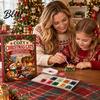 Festive Hanging Pendant DIY Christmas Calendar 2026 Art Advent Faux Diamond 24 Days Artistic Craft