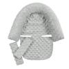 Baby Car Safety Head Support Pillow with Matching Seat Belt Strap Covers Baby Carseat