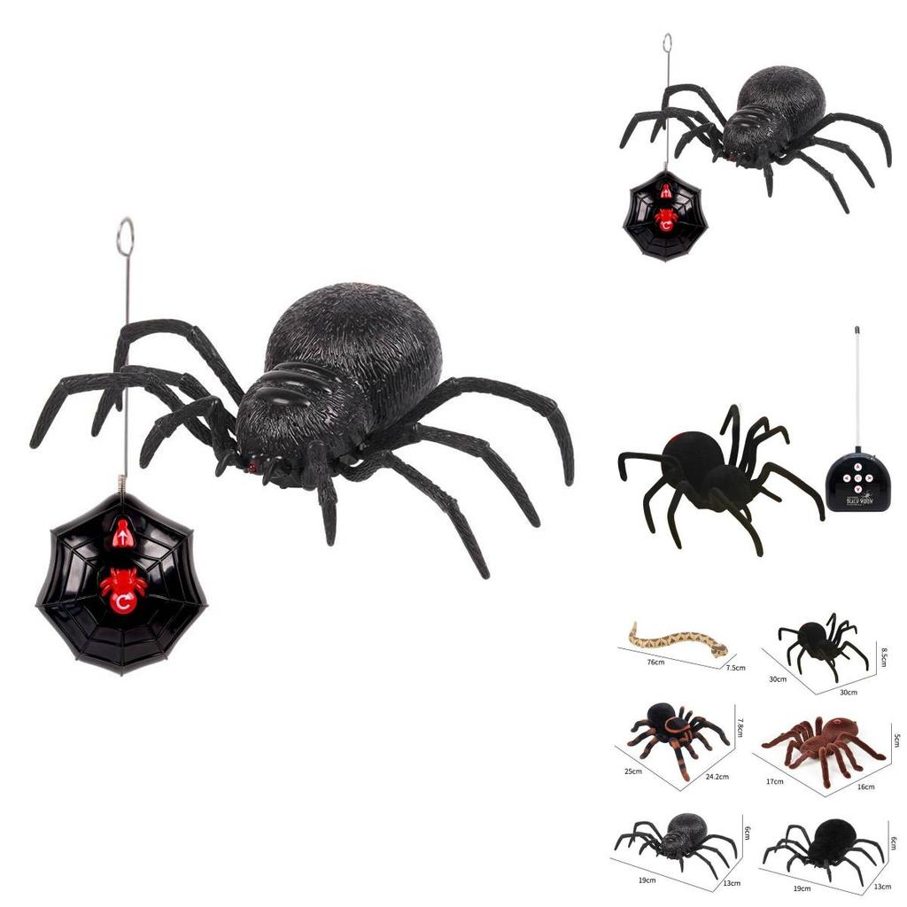Remote Control Spider Toy With Plastic Material For Kids Age 7 To 14