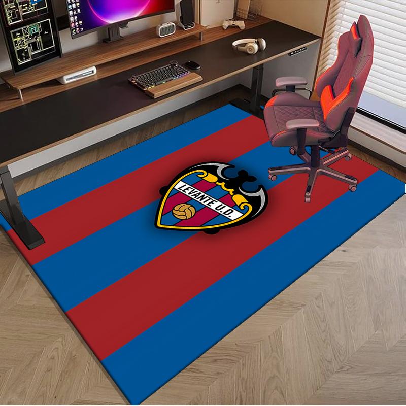 1PC Levante Football Rug Game Carpet, Floor Mat for Bedroom Living Room Entryway Rug, Home Decor Idea Gift for Christmas Birthday