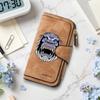 Angry Gorilla Printed Long Wallet Fashion Purse Forever Card Holder Casual Daily Multi Slot Pocket