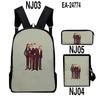 Classic Popular Peculiar Maneskin 3D Print 3pcs/Set pupil School Bags Laptop Daypack Backpack Inclined shoulder bag Pencil Case