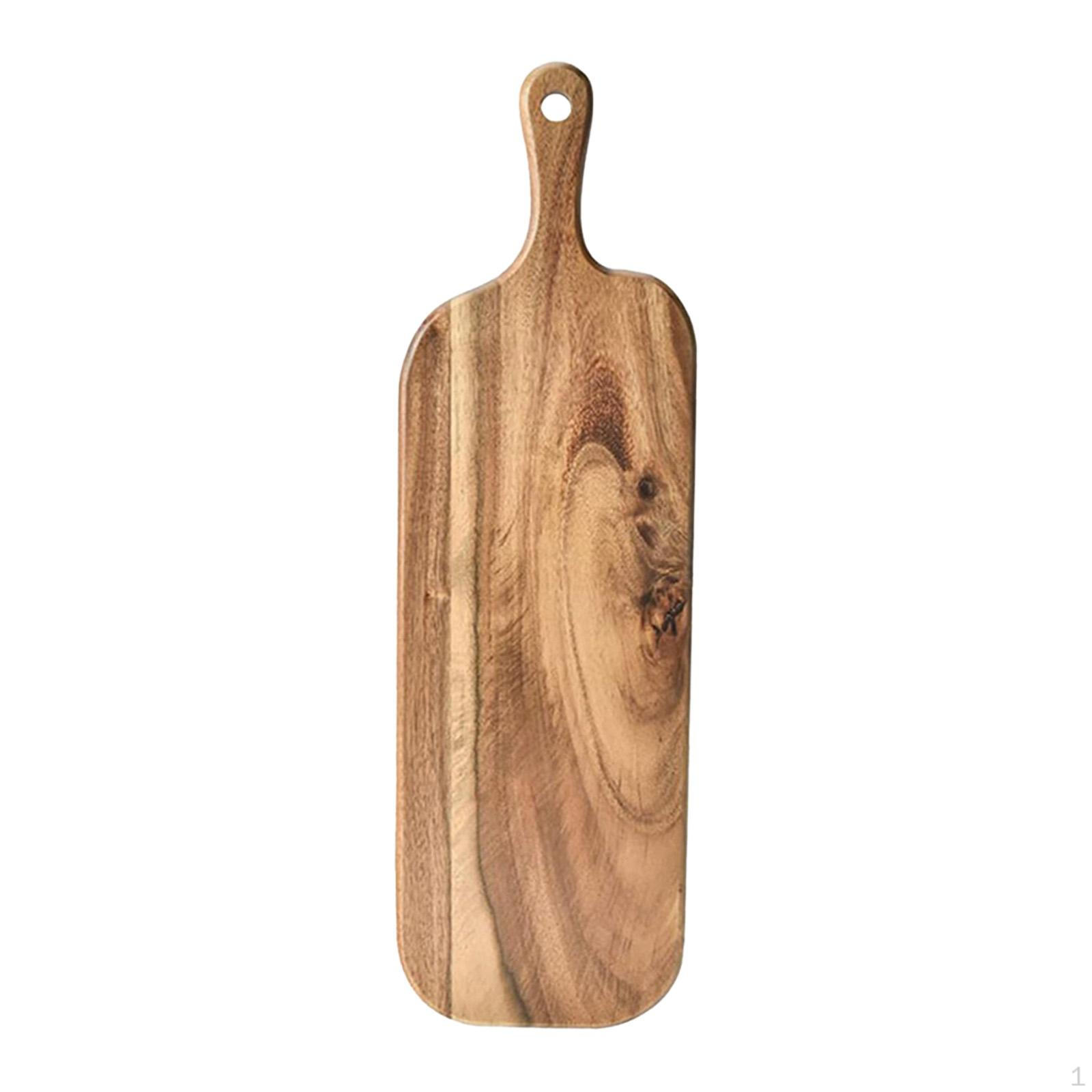 

Легко моющаяся, Многофункциональная, Двусторонняя разделочная доска с ручкой, для приготовления пищи и 41cmx12cmx1.5cm